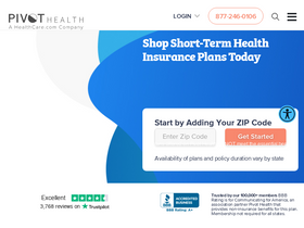 'pivothealth.com' screenshot