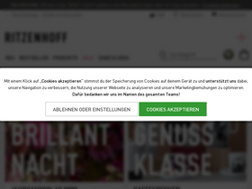 'ritzenhoff.de' screenshot