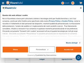 'visureitalia.com' screenshot