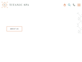 'titanicspa.com' screenshot