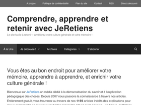 'jeretiens.net' screenshot