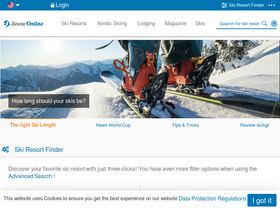 'snow-online.com' screenshot
