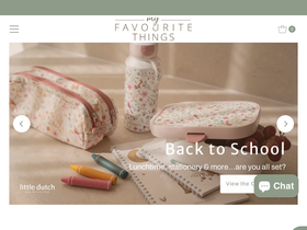 myfavouritethingsshop.com homepage screenshot