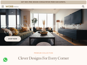 Wobb India website screenshot