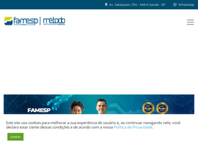 'famesp.com.br' screenshot