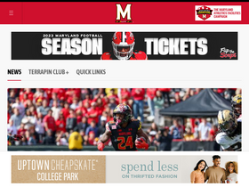 'umterps.com' screenshot