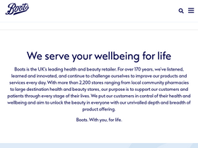 'boots-uk.com' screenshot