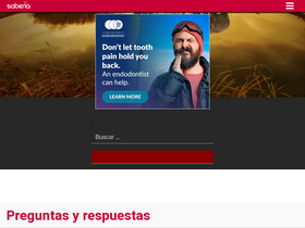 'saberia.com' screenshot