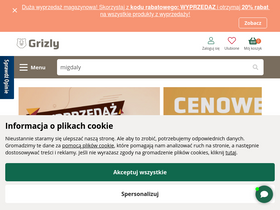 'grizly.pl' screenshot