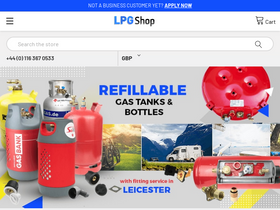'lpgshop.co.uk' screenshot