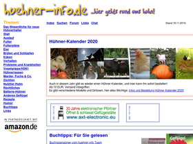 'huehner-info.de' screenshot