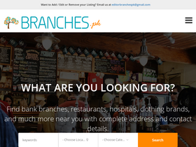 'branches.pk' screenshot