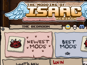 'moddingofisaac.com' screenshot