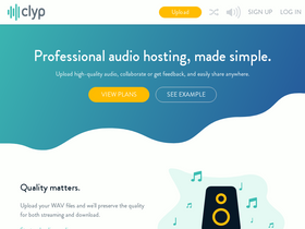 'clyp.it' screenshot