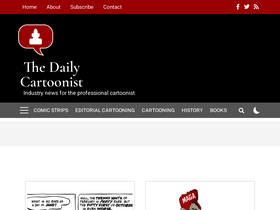 'dailycartoonist.com' screenshot