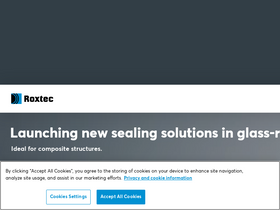 'roxtec.com' screenshot