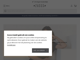 'zusss.nl' screenshot