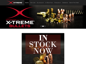 'xtremebullets.com' screenshot