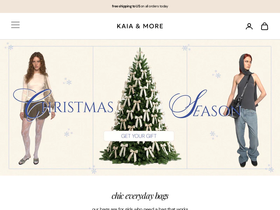 Kaiaandmore website screenshot