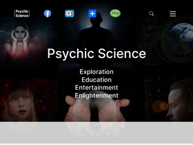 'psychicscience.org' screenshot