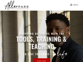 'allenparr.com' screenshot