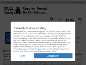 'bundesverkehrsamt.online' screenshot