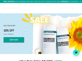 'herbaldynamicsbeauty.com' screenshot
