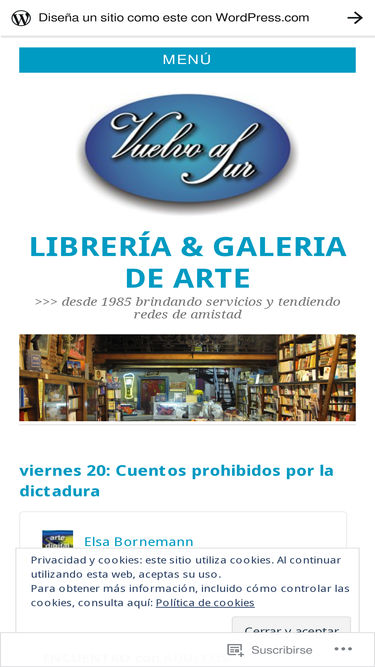 vuelvoalsurlibrosyarte.wordpress.com