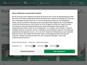 'baywa.de' screenshot