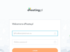 'dpoczta.pl' screenshot