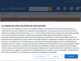 'laprocure.com' screenshot