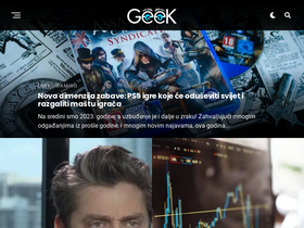 'geek.hr' screenshot