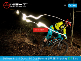 nightprovision.com homepage screenshot