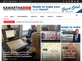 'kawartha411.ca' screenshot