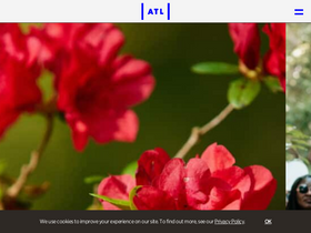 'atlantahistorycenter.com' screenshot
