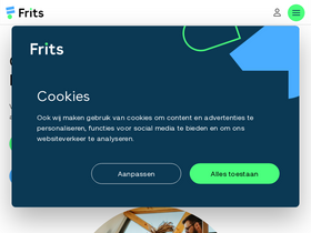 'ikbenfrits.nl' screenshot