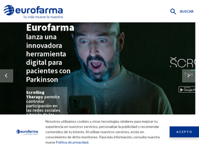 'eurofarma.cl' screenshot