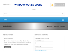 windowworldstore.com homepage screenshot
