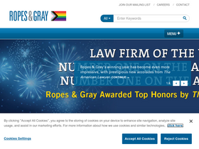 'ropesgray.com' screenshot