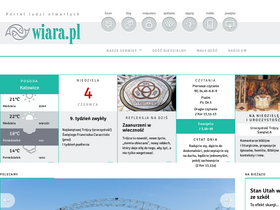 'wiara.pl' screenshot