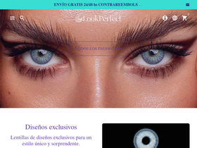 lookperfects.com homepage screenshot