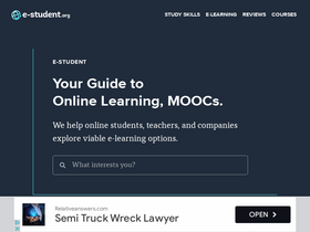 'e-student.org' screenshot