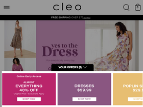 'cleo.ca' screenshot