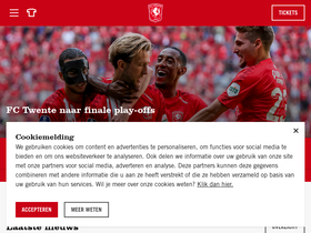 'fctwente.nl' screenshot