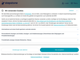 'stepstone.at' screenshot