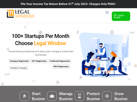 'legalwindow.in' screenshot