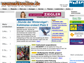'neumarktonline.de' screenshot