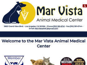 'marvistavet.com' screenshot