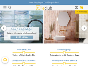 'tileclub.com' screenshot