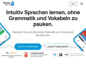 'rosettastone.de' screenshot